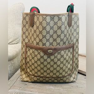 Gucci GG Sherry Line Tote Bag